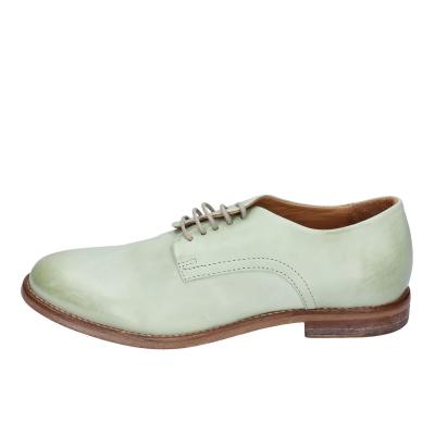 scarpe donna MOMA classiche verde pelle 1AS025-AF BC47 Negozi Online
