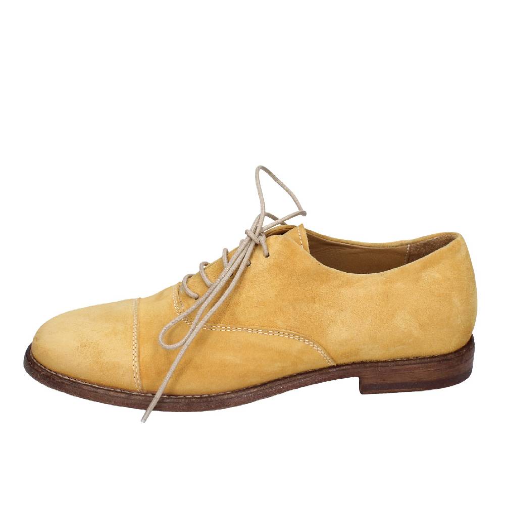 scarpe donna MOMA classiche giallo camoscio VINTAGE EX478 Fino Al -60%
