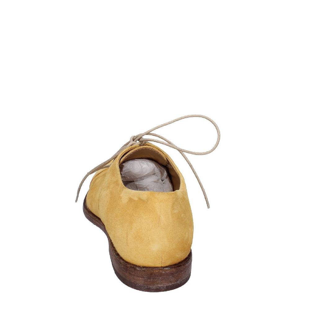 scarpe donna MOMA classiche giallo camoscio VINTAGE EX478 Fino Al -60%