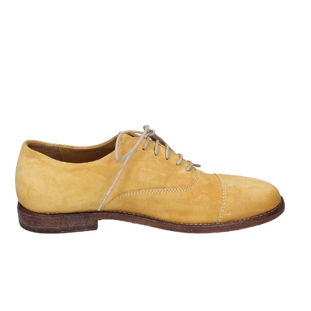 scarpe donna MOMA classiche giallo camoscio VINTAGE EX478 Fino Al -60%
