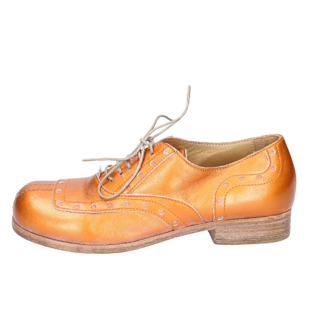 scarpe donna MOMA classiche arancione pelle 45404A VINTAGE EX441 Affare Del Giorno
