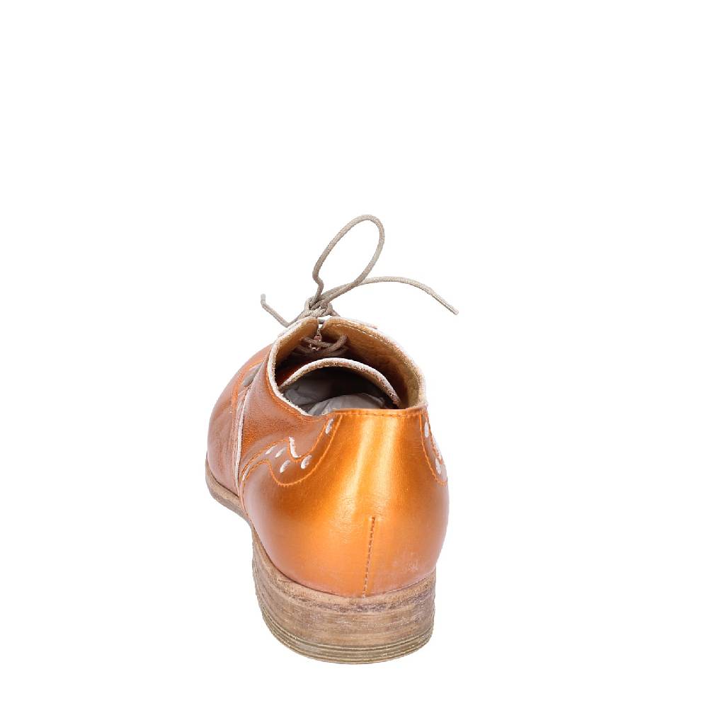 scarpe donna MOMA classiche arancione pelle 45404A VINTAGE EX441 Affare Del Giorno