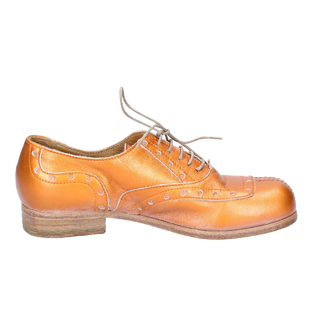 scarpe donna MOMA classiche arancione pelle 45404A VINTAGE EX441 Affare Del Giorno