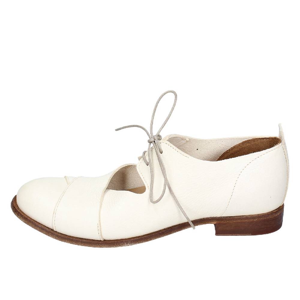scarpe donna MOMA classiche bianco pelle 39405A VINTAGE EX460 Prezzo Ridotto