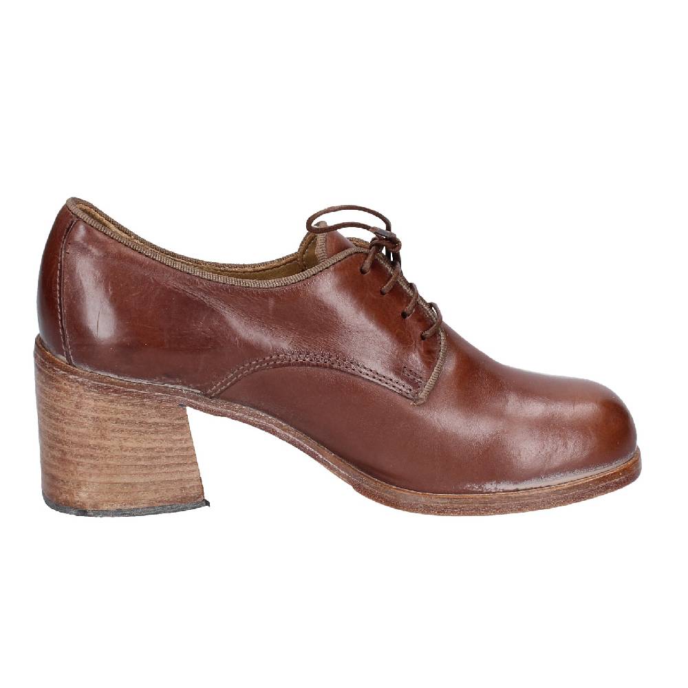scarpe donna MOMA classiche marrone pelle 47401A VINTAGE EX445 Sottocosto