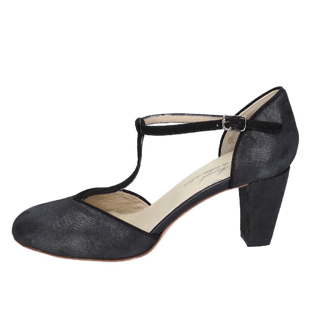 scarpe donna ANNIEL decollete nero camoscio EX258 I Più Venduti