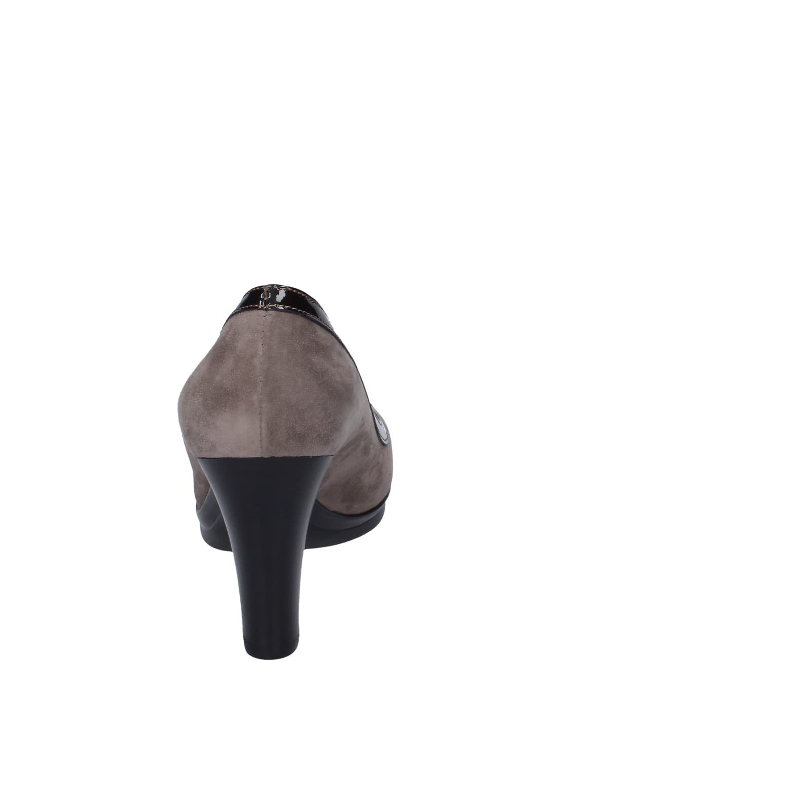 scarpe donna CONFORT decollete grigio camoscio 01304 EZ350 Nuova