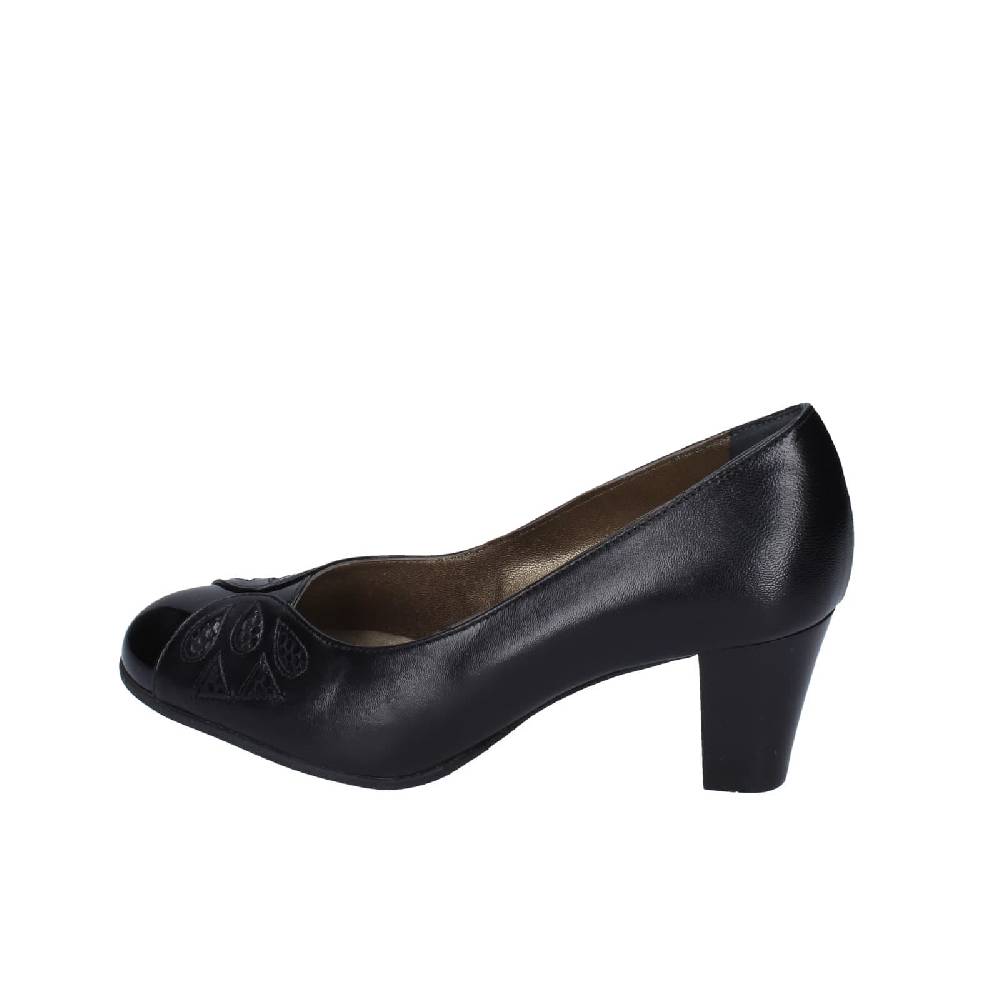 scarpe donna CONFORT decollete nero pelle vernice 1870 EZ333 2025