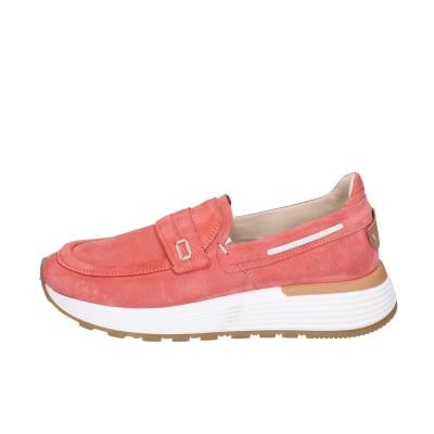 scarpe donna MOMA mocassini rosa camoscio 3FS413-CRP13 BC813 Italia