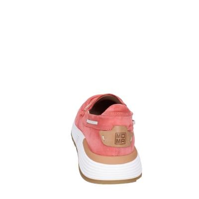 scarpe donna MOMA mocassini rosa camoscio 3FS413-CRP13 BC813 Italia