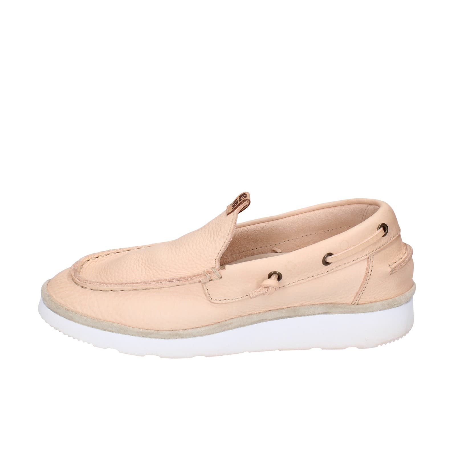 scarpe donna MOMA mocassini rosa pelle 1AS407-YAC2 EZ896 In Linea