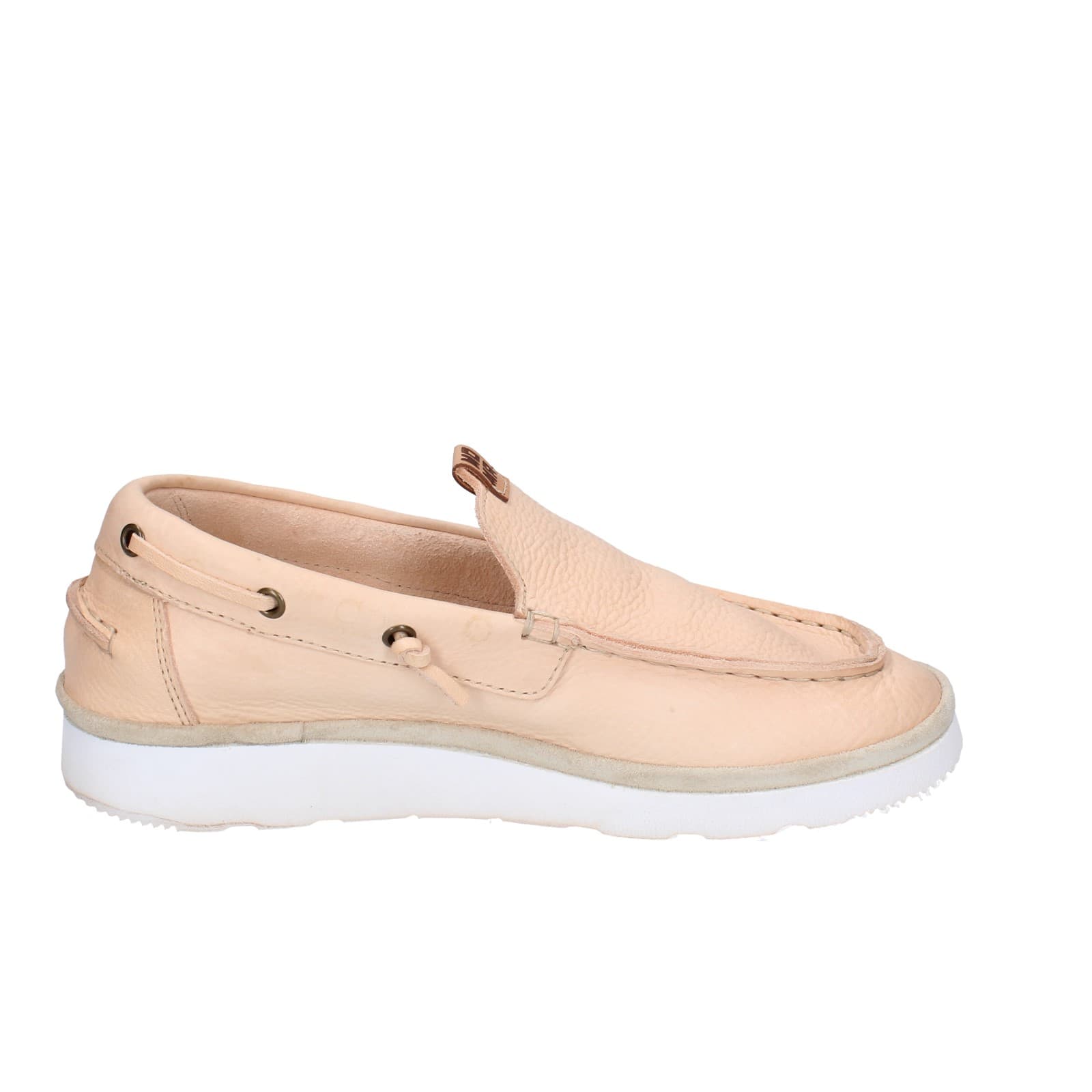 scarpe donna MOMA mocassini rosa pelle 1AS407-YAC2 EZ896 In Linea
