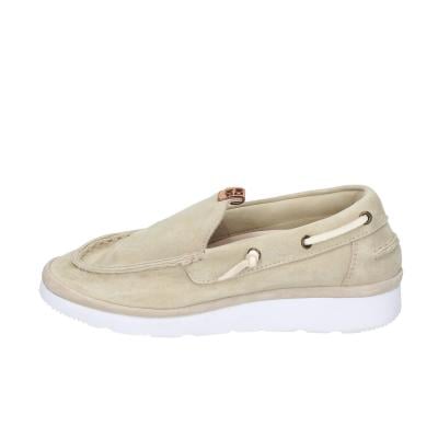 scarpe donna MOMA mocassini verde camoscio 1FS408-YAC3 BC842 Qualità