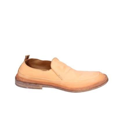 scarpe donna MOMA mocassini arancione pelle 1ES453-SAF BC806 Vendita