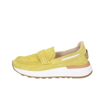 scarpe donna MOMA mocassini verde camoscio 3FS413-CRP14 BC811 Promozione