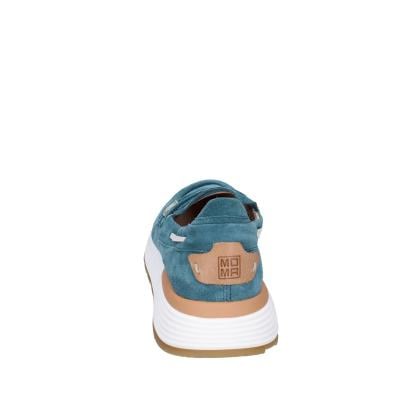 scarpe donna MOMA mocassini verde camoscio 3FS413-CRP11 BC851 Spedizione Gratuita