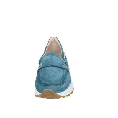 scarpe donna MOMA mocassini verde camoscio 3FS413-CRP11 BC851 Spedizione Gratuita