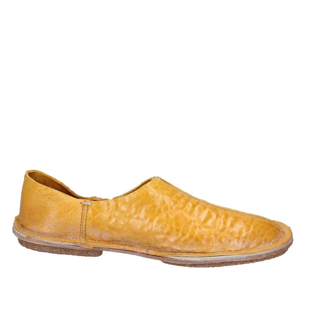 scarpe donna MOMA mocassini giallo pelle 1FS438-NANZ EZ873 Pezzi Unici