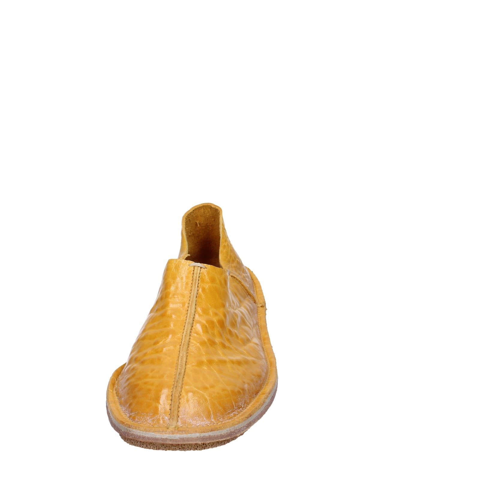scarpe donna MOMA mocassini giallo pelle 1FS438-NANZ EZ873 Pezzi Unici