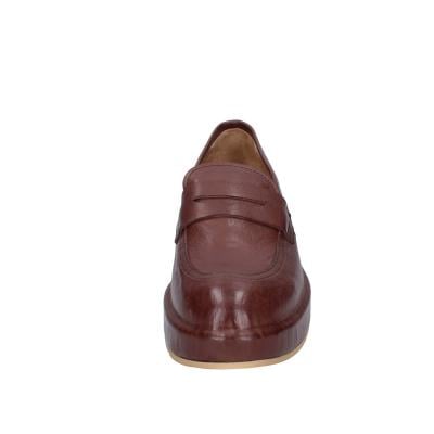 scarpe donna MOMA mocassini marrone pelle 1ES419-NAC BC48 Soddisfazione Garantita