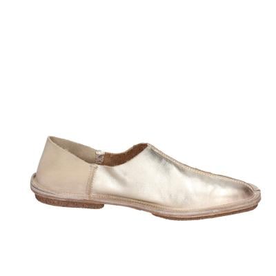 scarpe donna MOMA mocassini oro pelle 1FS438-RAKO BC785 Negozi Online