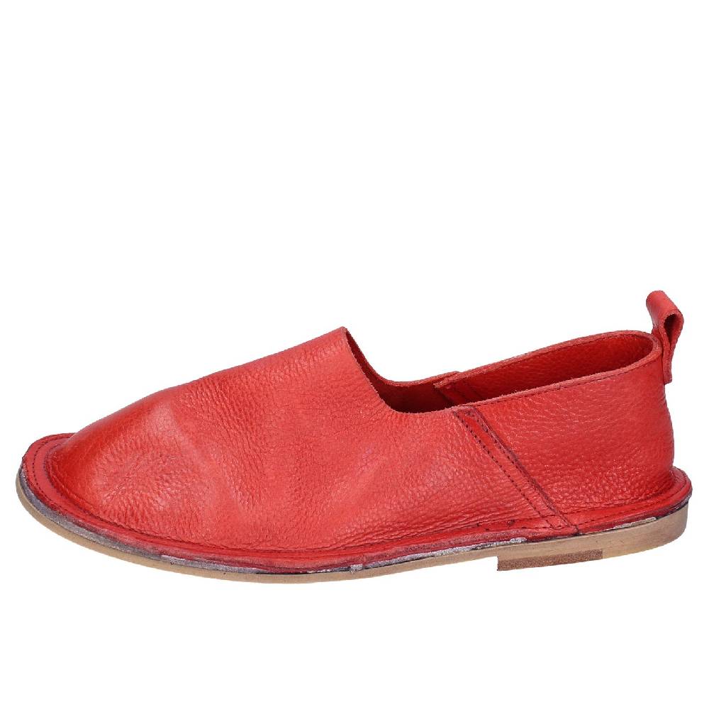 scarpe donna MOMA mocassini rosso pelle VINTAGE SLIP ON EX461 Convenienza