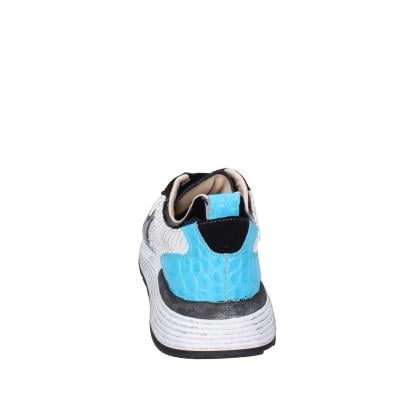scarpe donna MOMA sneakers bianco pelle nero camoscio 3AS401-CR10 BC853 Offerte