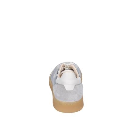 scarpe donna MOMA sneakers argento pelle lucida grigio camoscio 3AS420-CRV BC788 Vendite Flash