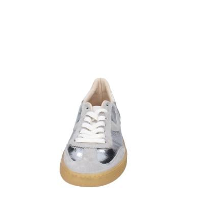 scarpe donna MOMA sneakers argento pelle lucida grigio camoscio 3AS420-CRV BC788 Vendite Flash