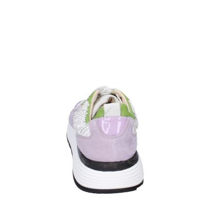 scarpe donna MOMA sneakers viola pelle bianco camoscio 3AS401-CR8 BC72 In Saldo