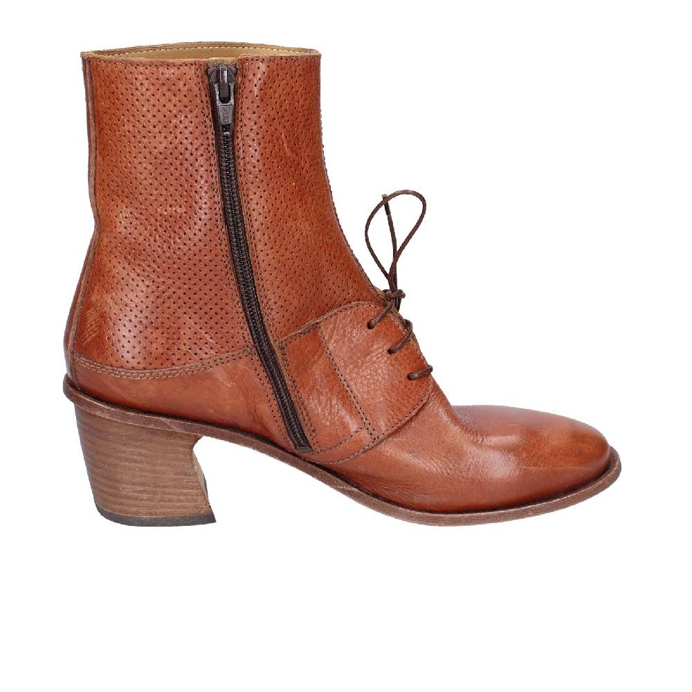 scarpe donna MOMA stivaletti marrone pelle 28403C VINTAGE EX401 Vendita