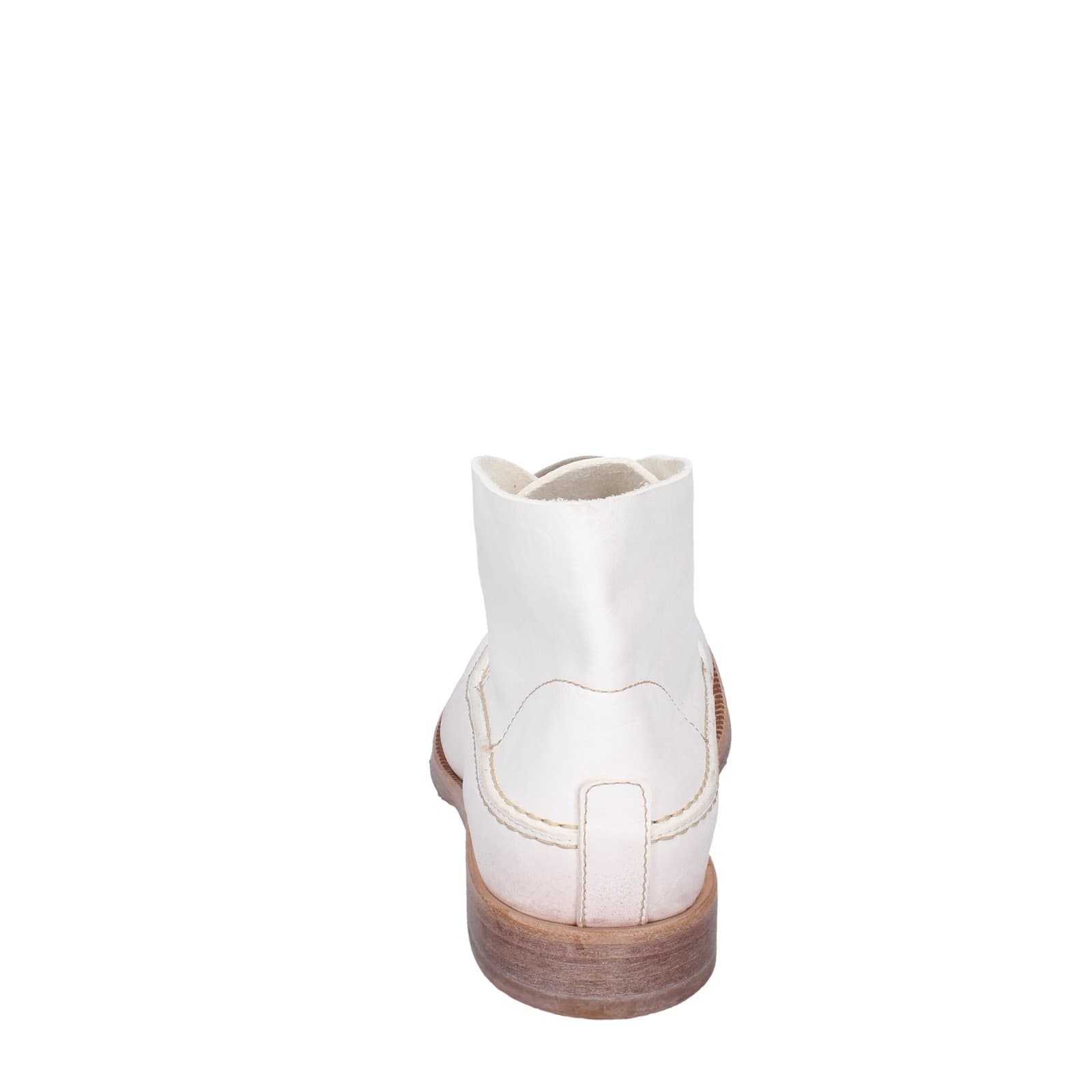 scarpe donna MOMA stivaletti bianco pelle 1BS474-NAC EZ868 Promozione