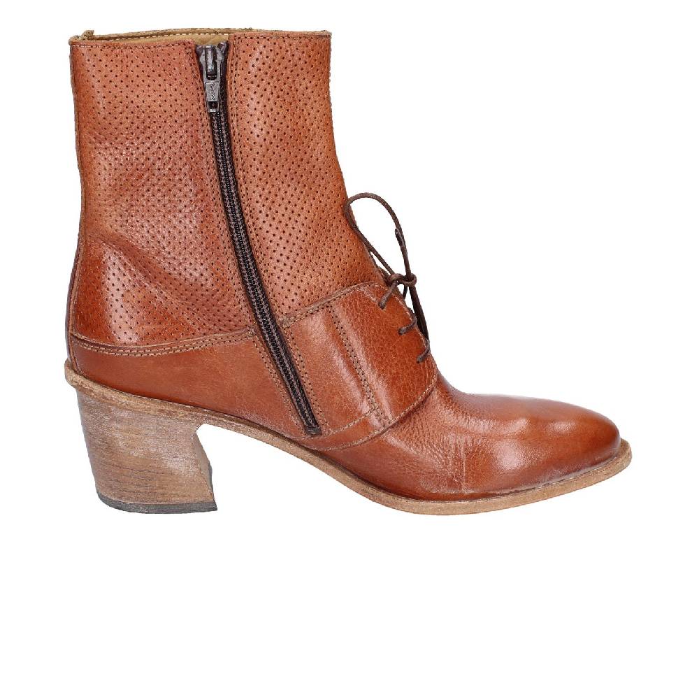 scarpe donna MOMA stivaletti marrone pelle 28403C VINTAGE EX394 Qualità Garantita