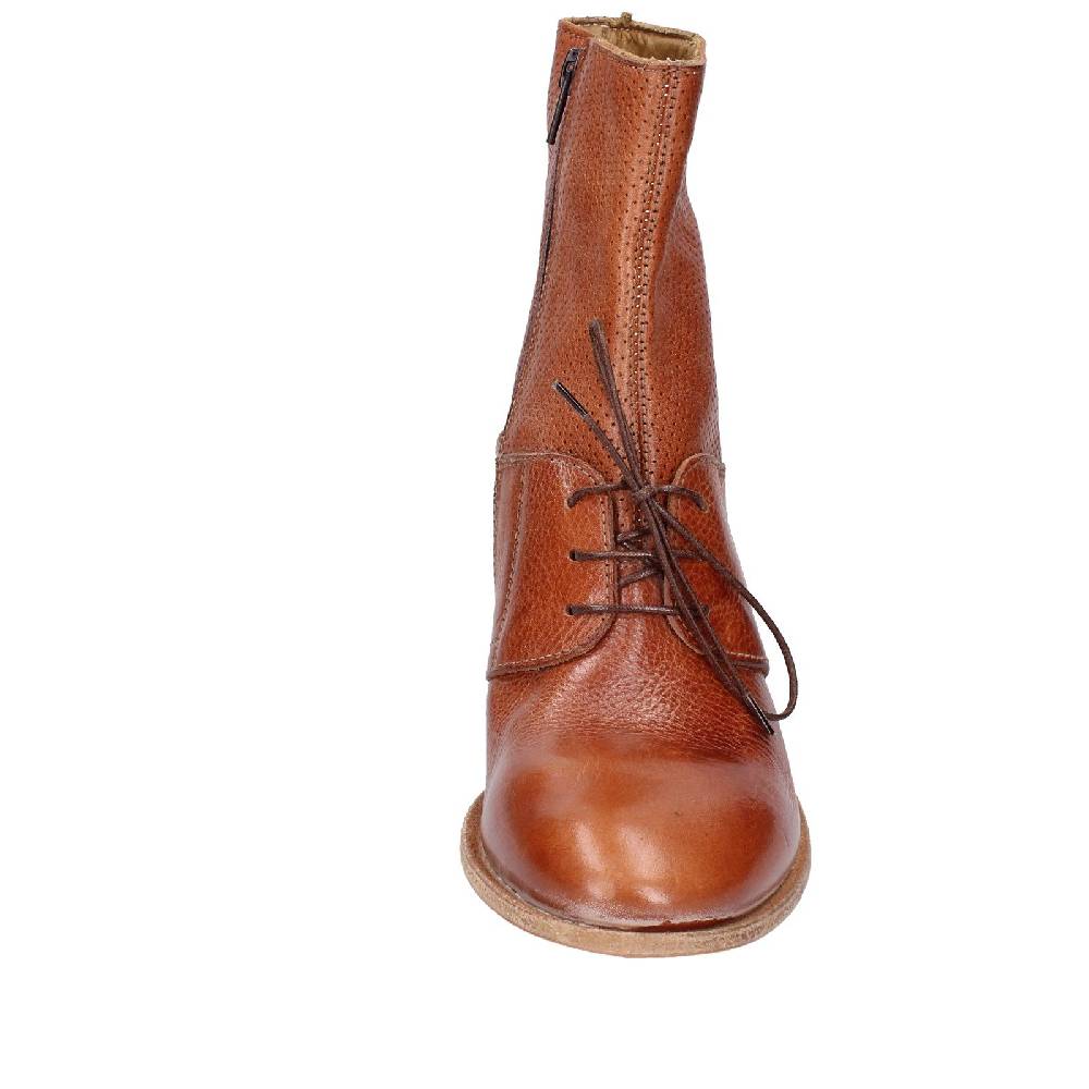 scarpe donna MOMA stivaletti marrone pelle 28403C VINTAGE EX394 Qualità Garantita