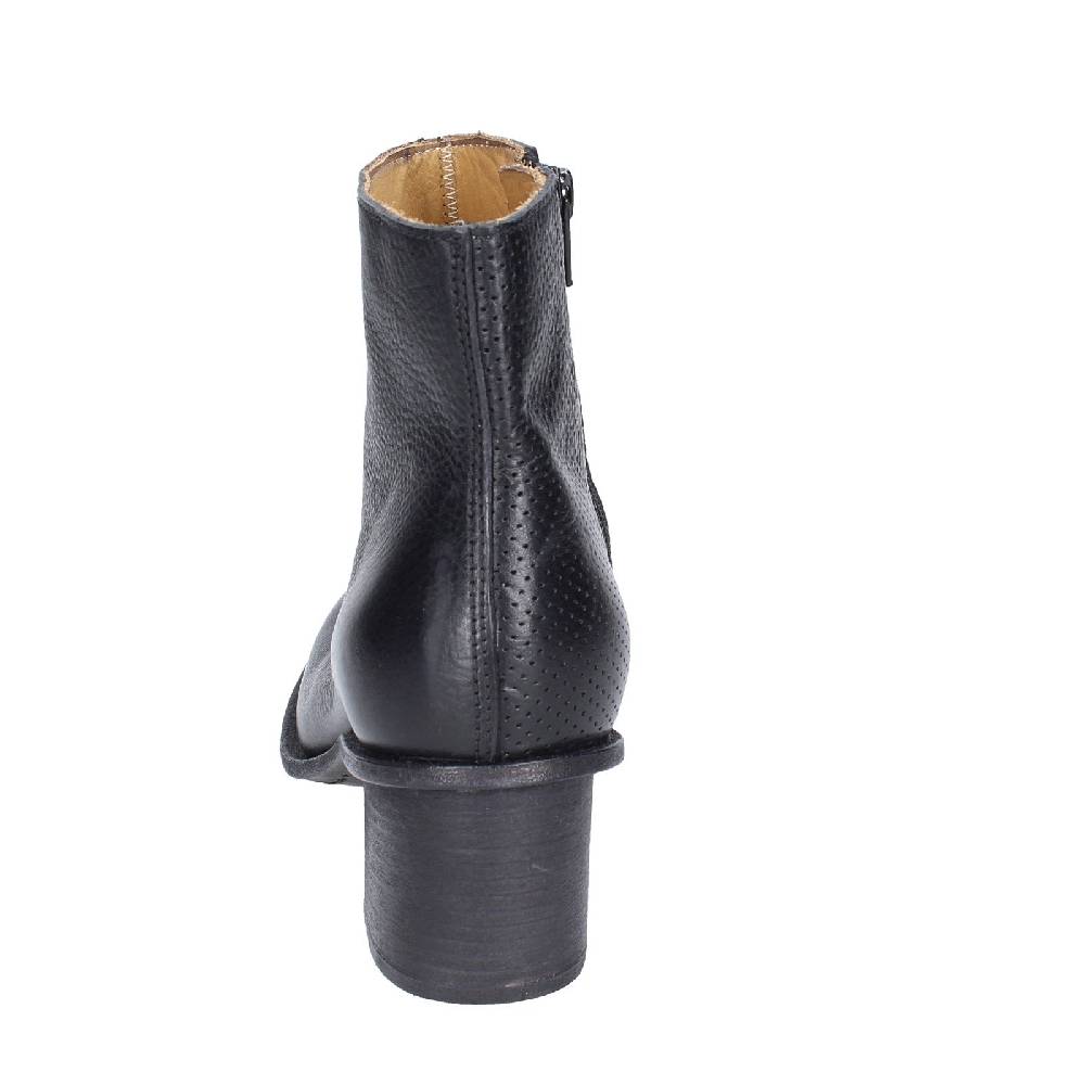 scarpe donna MOMA stivaletti nero pelle 28405C VINTAGE EX395 Negozi Online