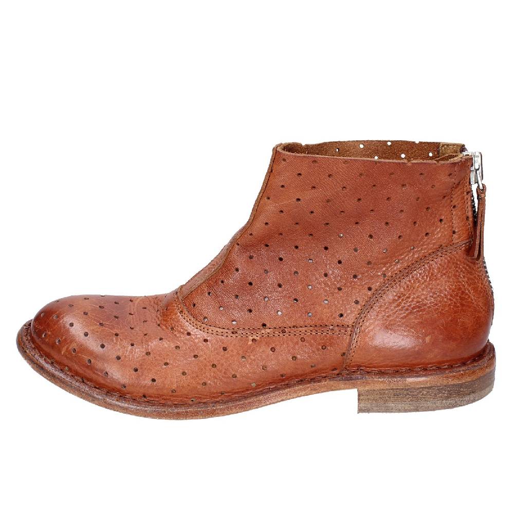 scarpe donna MOMA stivaletti marrone pelle 30403B VINTAGE EX399 Acquista Ora