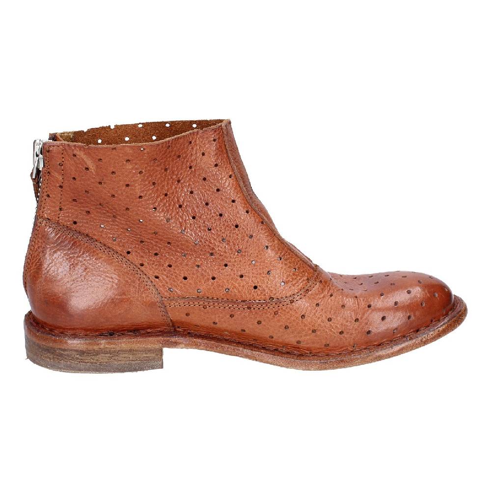 scarpe donna MOMA stivaletti marrone pelle 30403B VINTAGE EX399 Acquista Ora