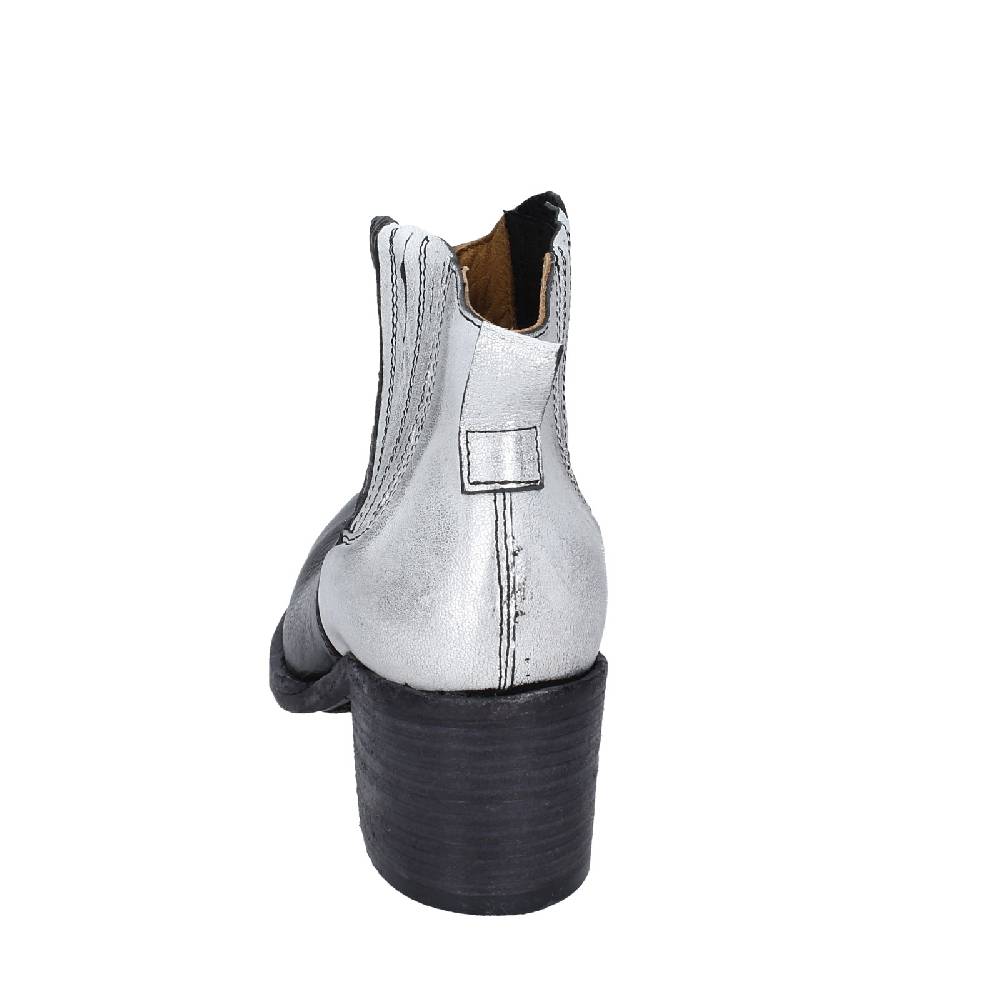 scarpe donna MOMA stivaletti nero pelle grigio 33403B VINTAGE EX393 Soddisfazione Garantita