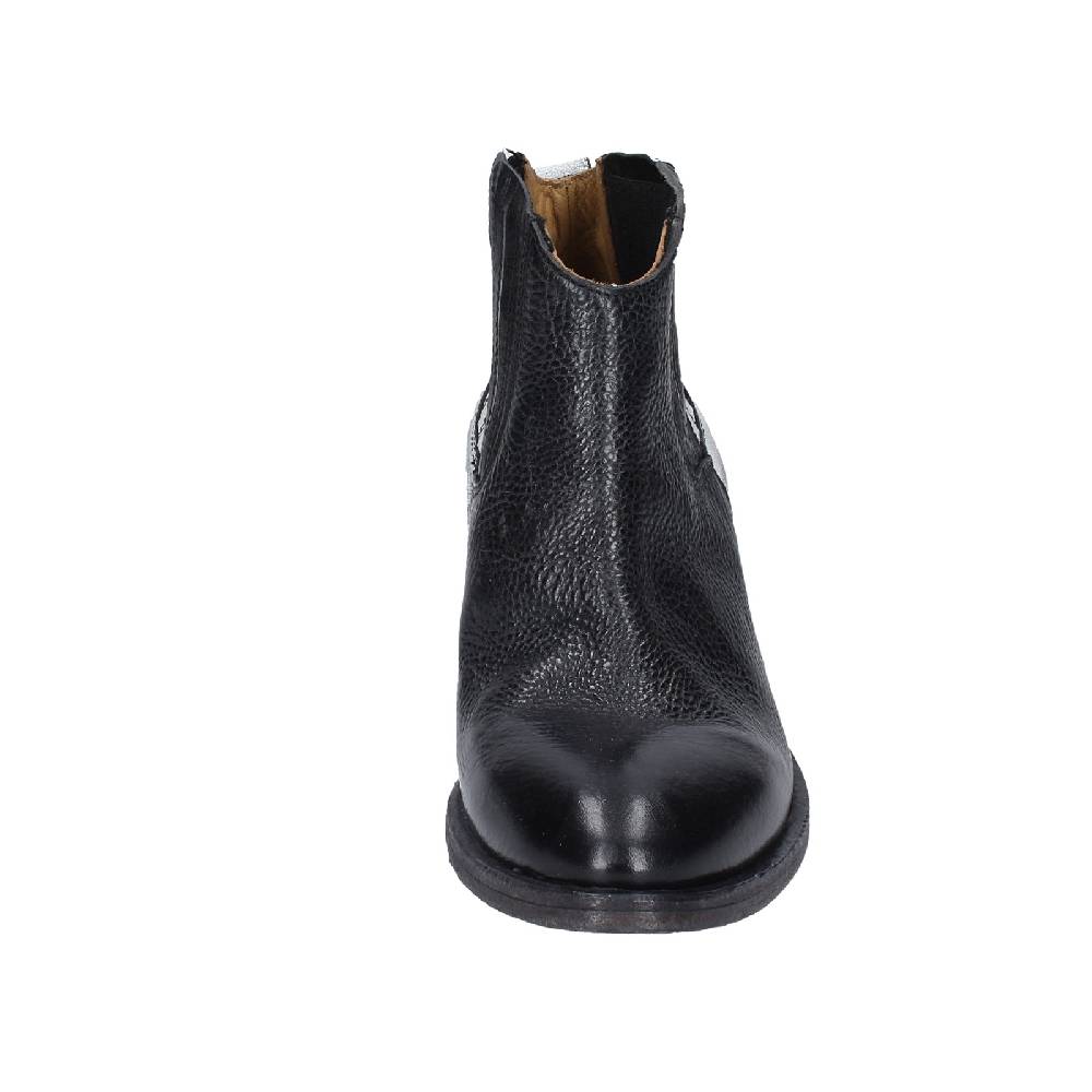 scarpe donna MOMA stivaletti nero pelle grigio 33403B VINTAGE EX393 Soddisfazione Garantita