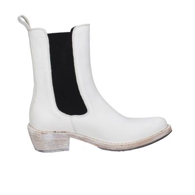 scarpe donna MOMA stivaletti bianco pelle 1CW228-CAP BD489 Fino Al -60%