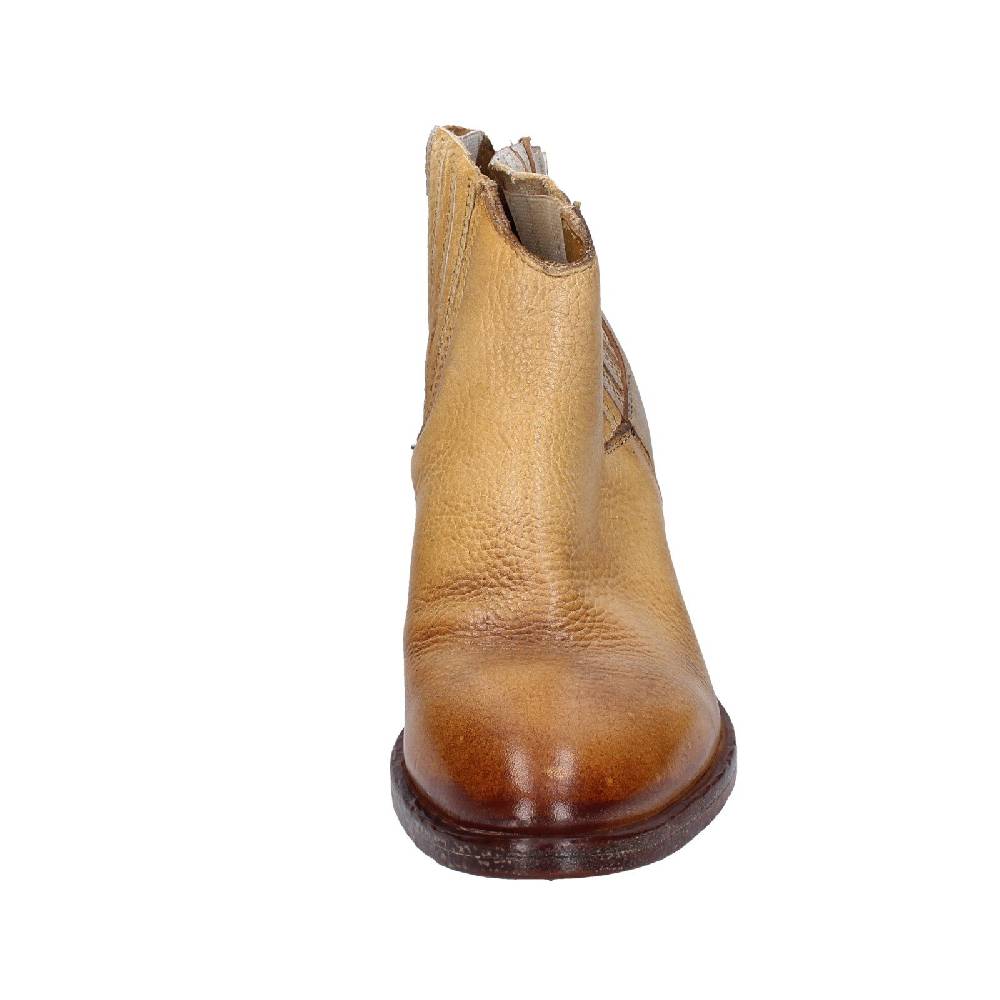 scarpe donna MOMA stivaletti marrone pelle 33403B VINTAGE EX402 Shopping Online