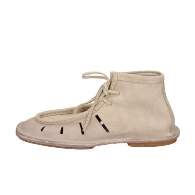 scarpe donna MOMA stivaletti marrone camoscio 1BS441-K0B BC823 Prezzo Ridotto