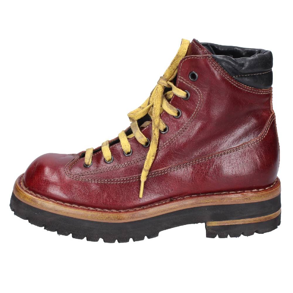 scarpe donna MOMA stivaletti bordeaux pelle 81302B EY561 Convenienza
