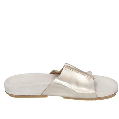 scarpe donna MOMA sandali oro pelle platino 1GS455-RA BC69 Vendita Calda