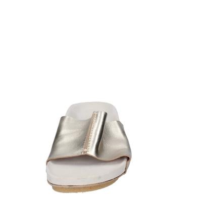 scarpe donna MOMA sandali oro pelle platino 1GS455-RA BC69 Vendita Calda