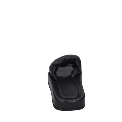 scarpe donna MOMA sandali nero pelle 1GS475 BC797 Saldi Di Fabbrica