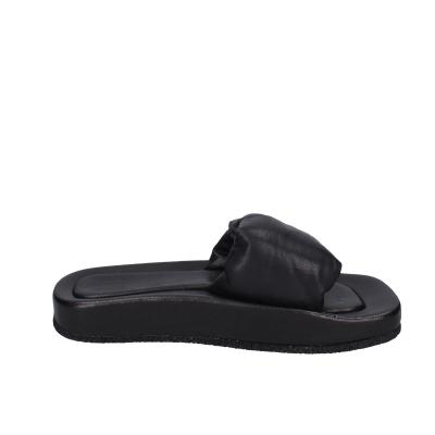 scarpe donna MOMA sandali nero pelle 1GS475 BC797 Saldi Di Fabbrica