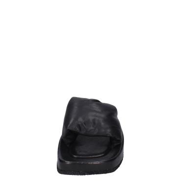 scarpe donna MOMA sandali nero pelle 1GS475 BC797 Saldi Di Fabbrica