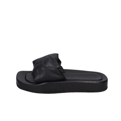 scarpe donna MOMA sandali nero pelle 1GS475 BC797 Saldi Di Fabbrica