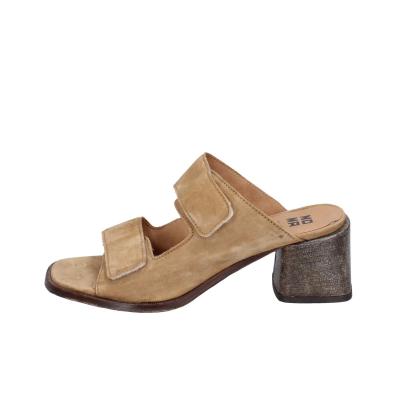scarpe donna MOMA sandali marrone camoscio 1GS461 BC835 Negozio